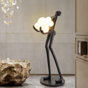 sculpture floor lamp